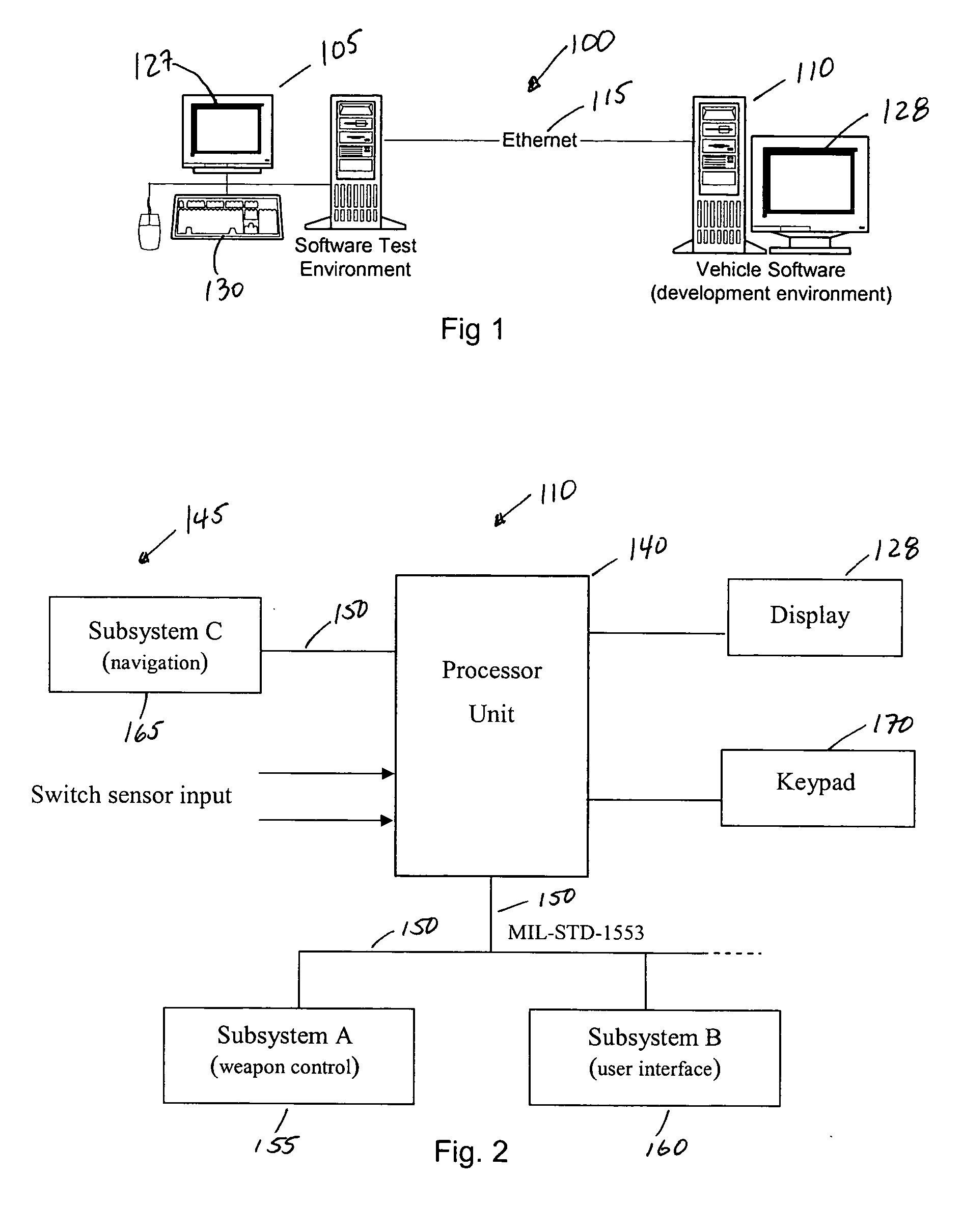 Software test environment for regression testing ground combat vehicle software