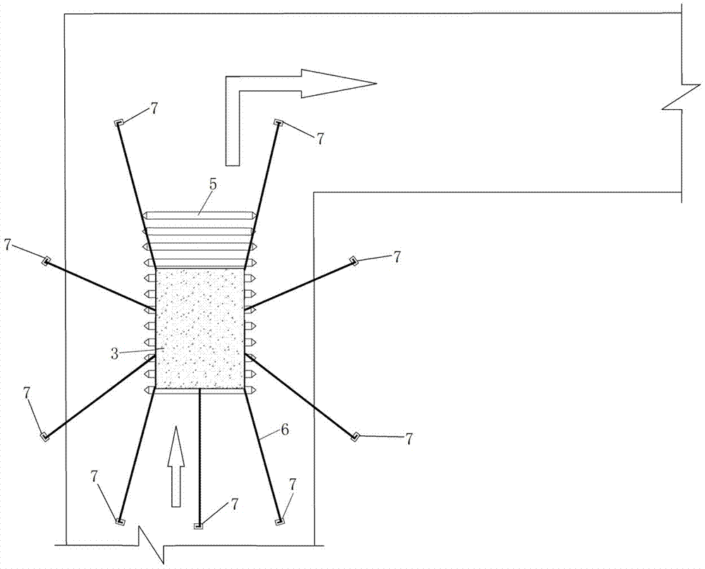 Precast concrete member carrying system and carrying method