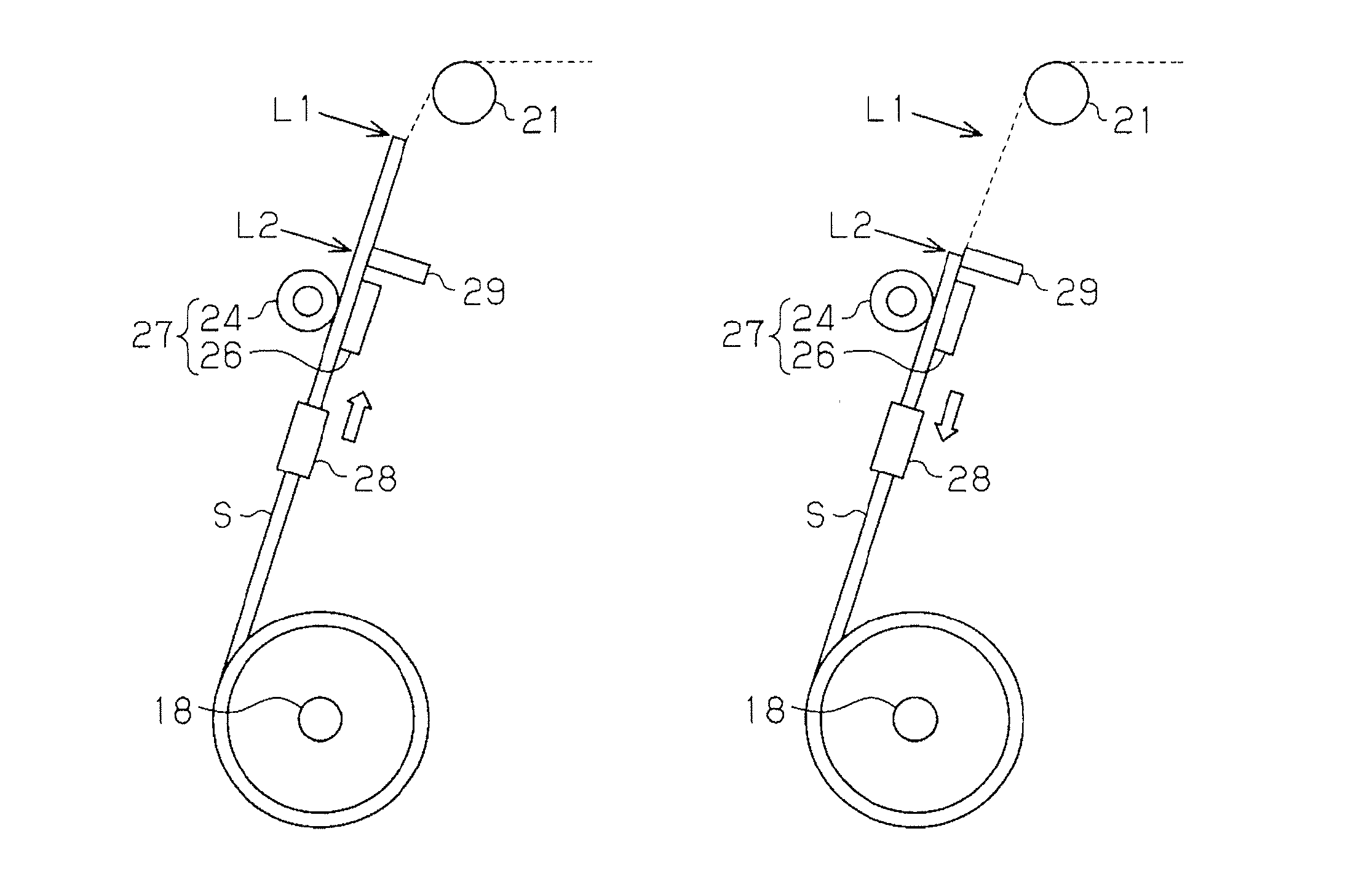 Conveying apparatus, recording apparatus, and conveying method