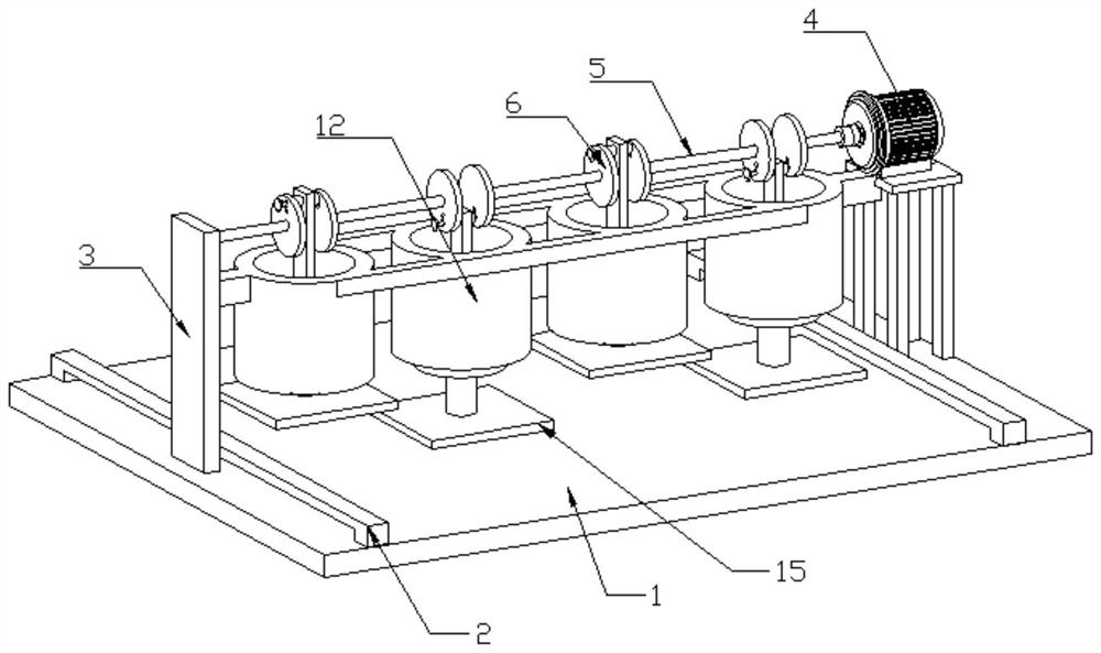 Rubber and plastic product fatigue test device