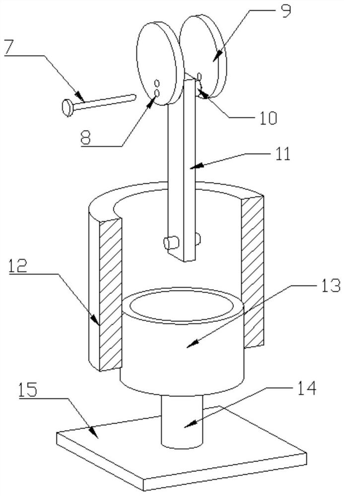 Rubber and plastic product fatigue test device