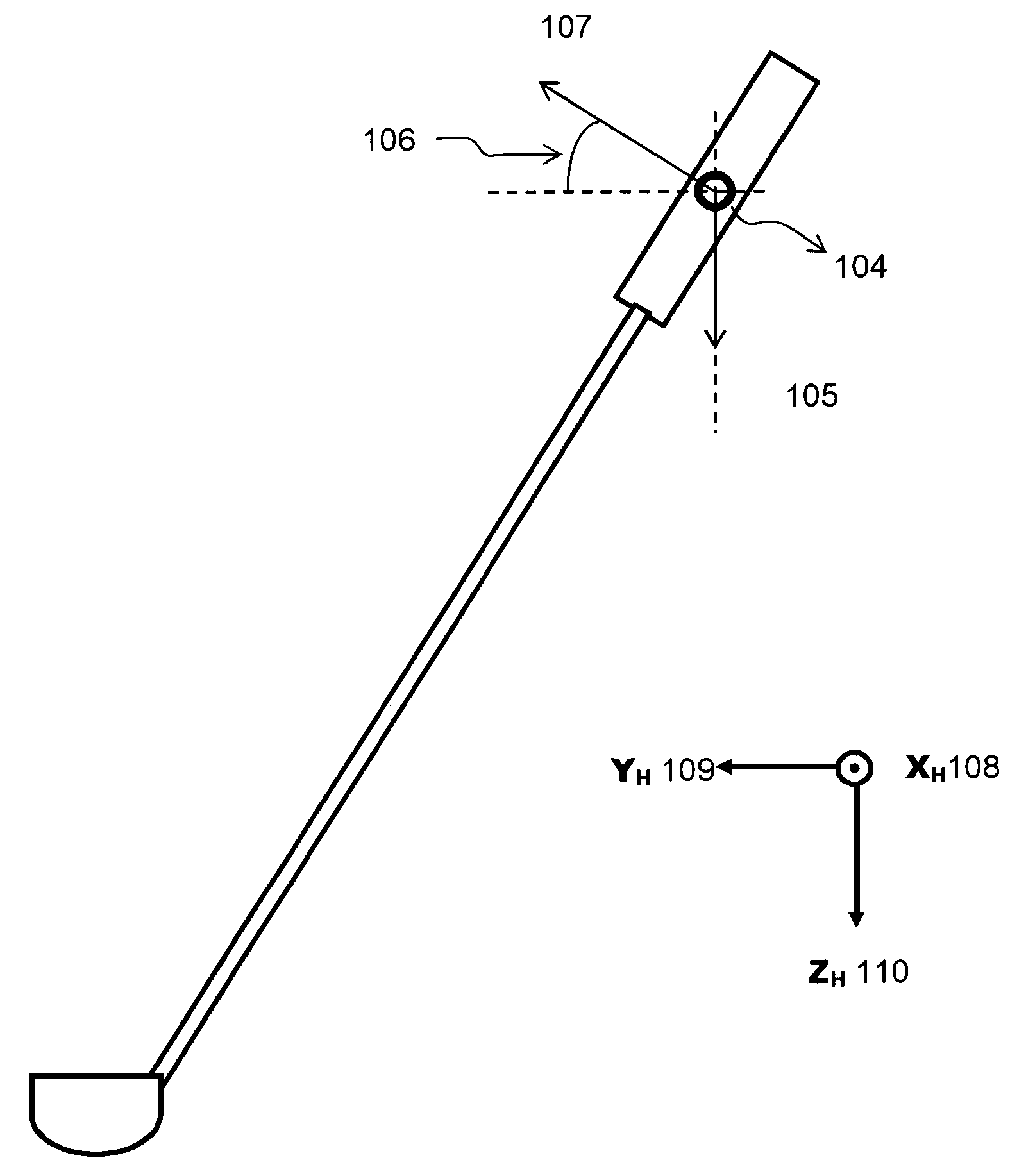 Real-time measurements for establishing database of sporting apparatus motion and impact parameters