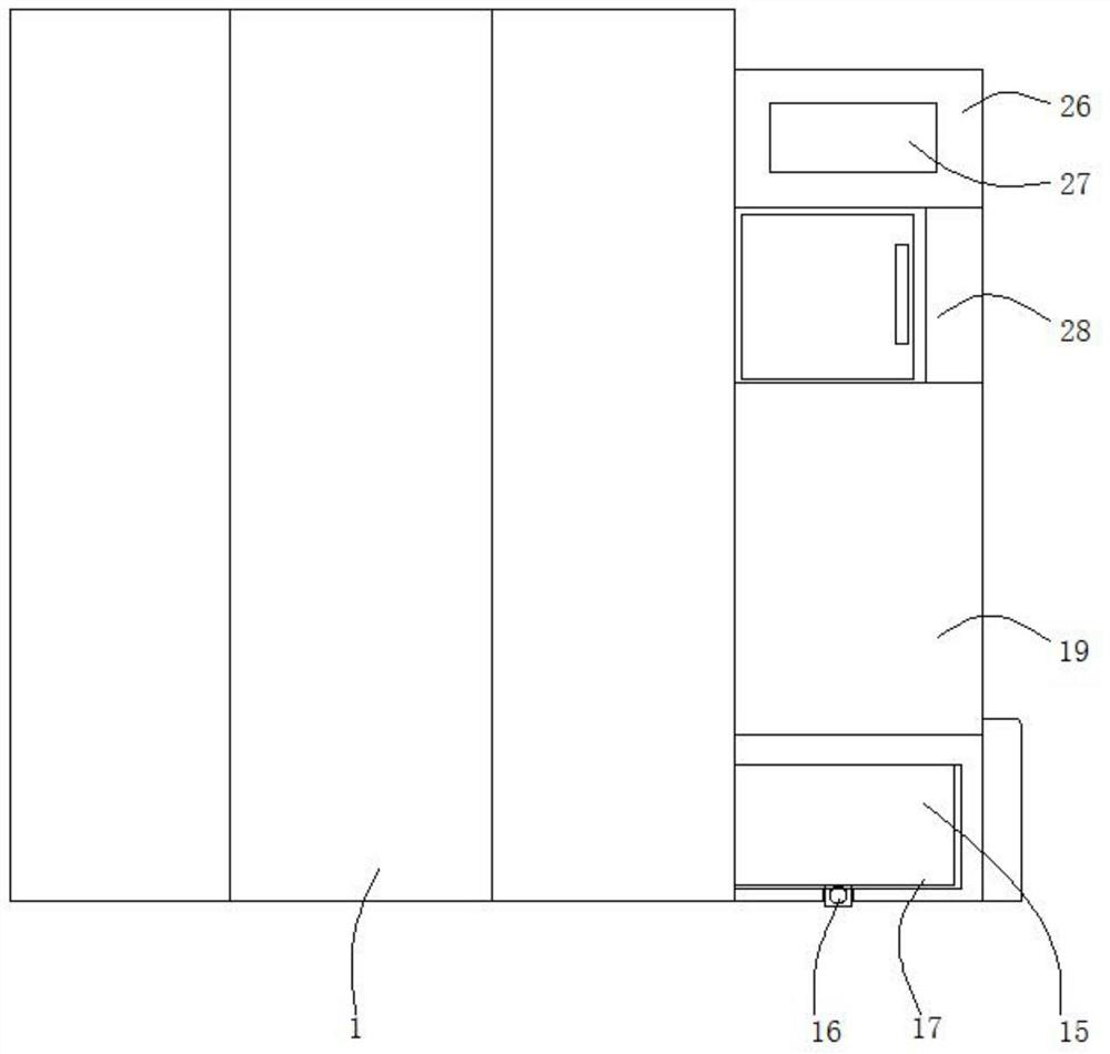 Multifunctional intelligent shoe cabinet and control method thereof