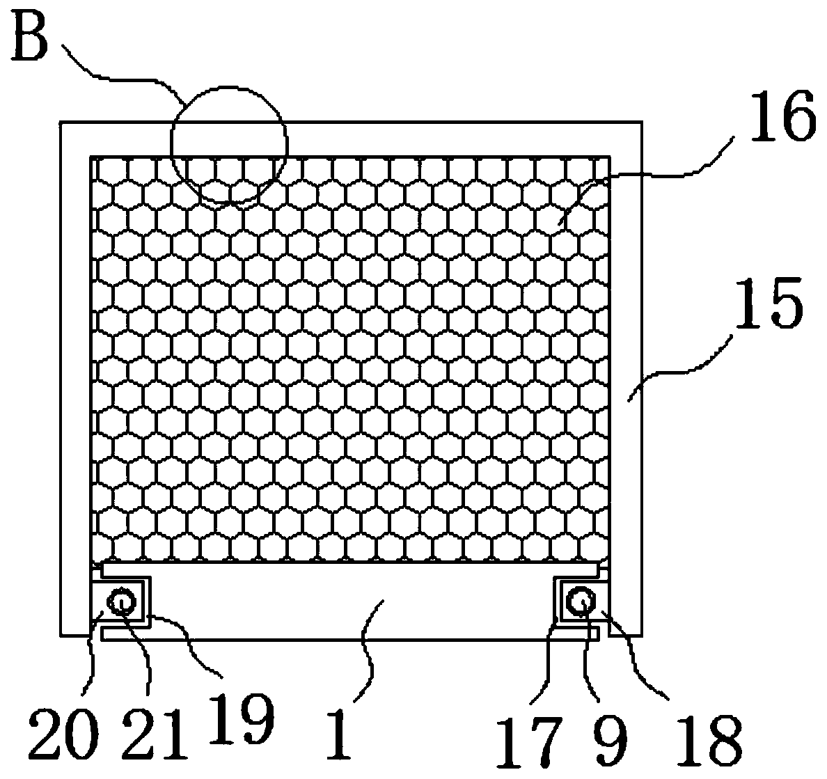 Protection device for laser welding metal