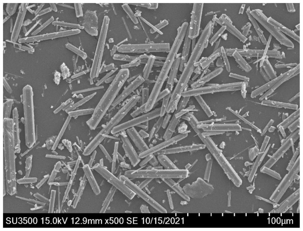 Method for regulating crystal morphology and granularity of alpha-semi-hydrated gypsum in solution system