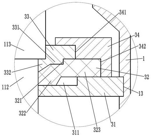 Gear reducer device with dustproof function