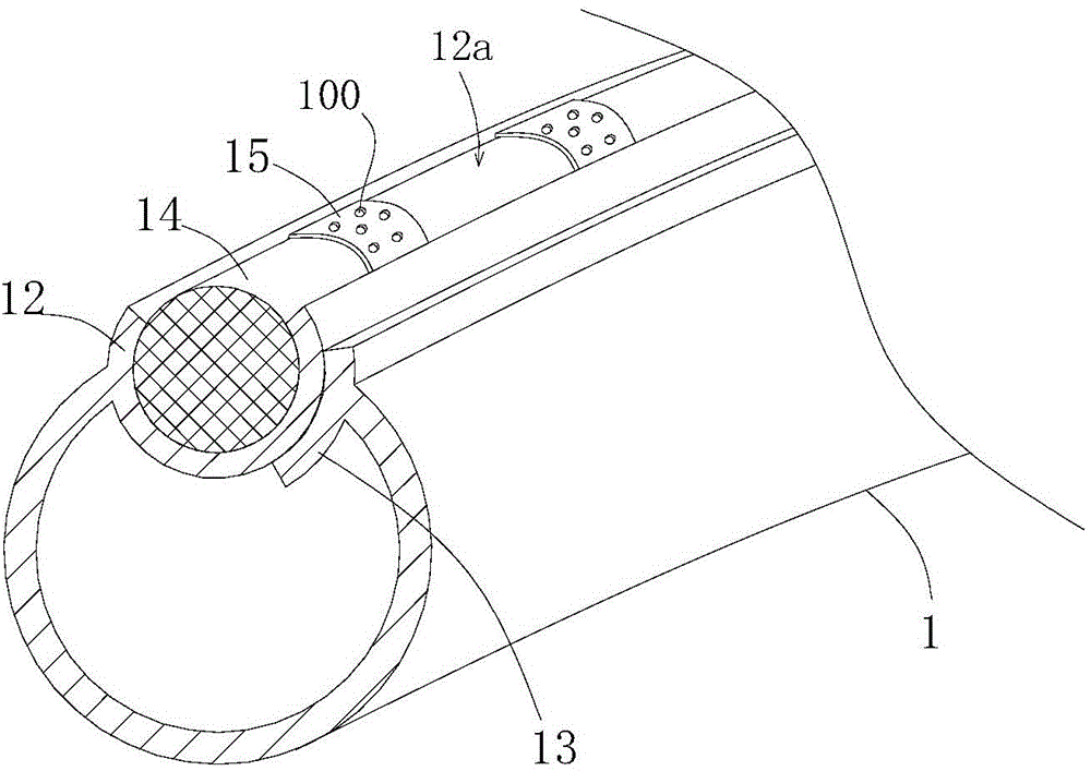 Environmentally-friendly water-saving type root infiltrating irrigation device used for light greening