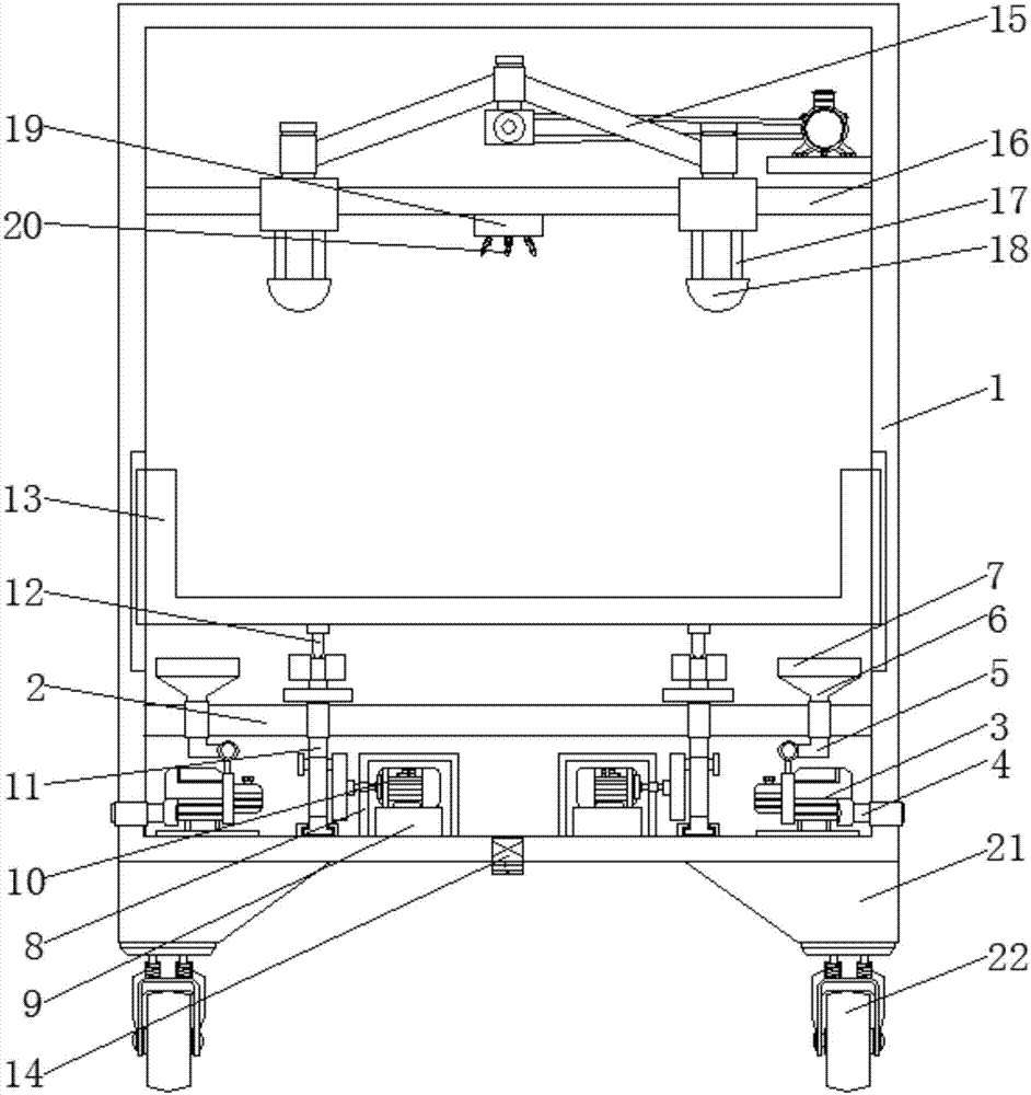 High-temperature carbonization treatment device for bamboo toys