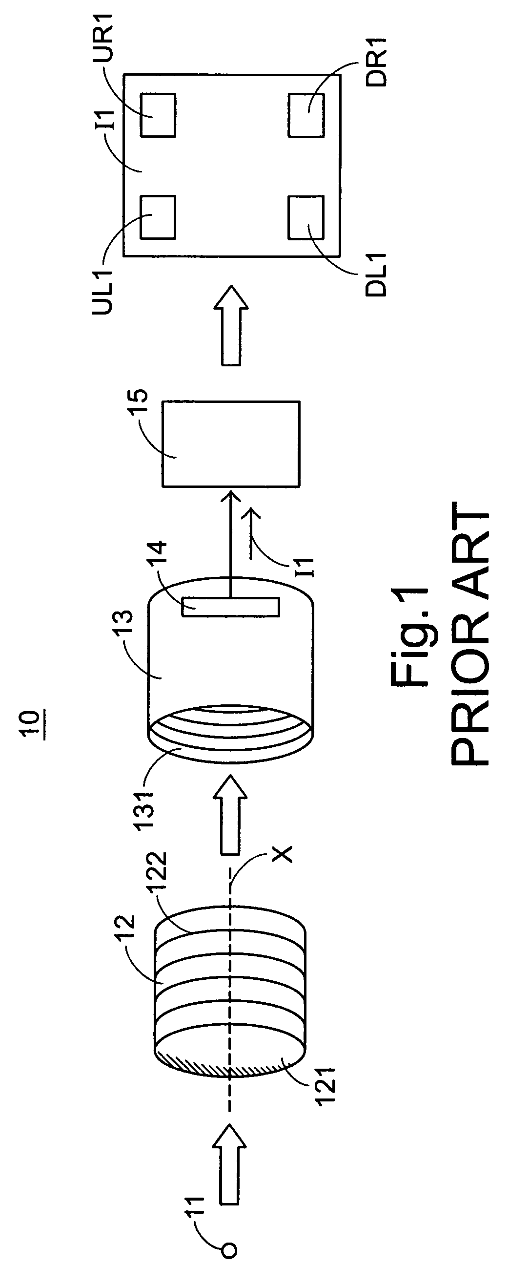 Focus adjustable method of optical image