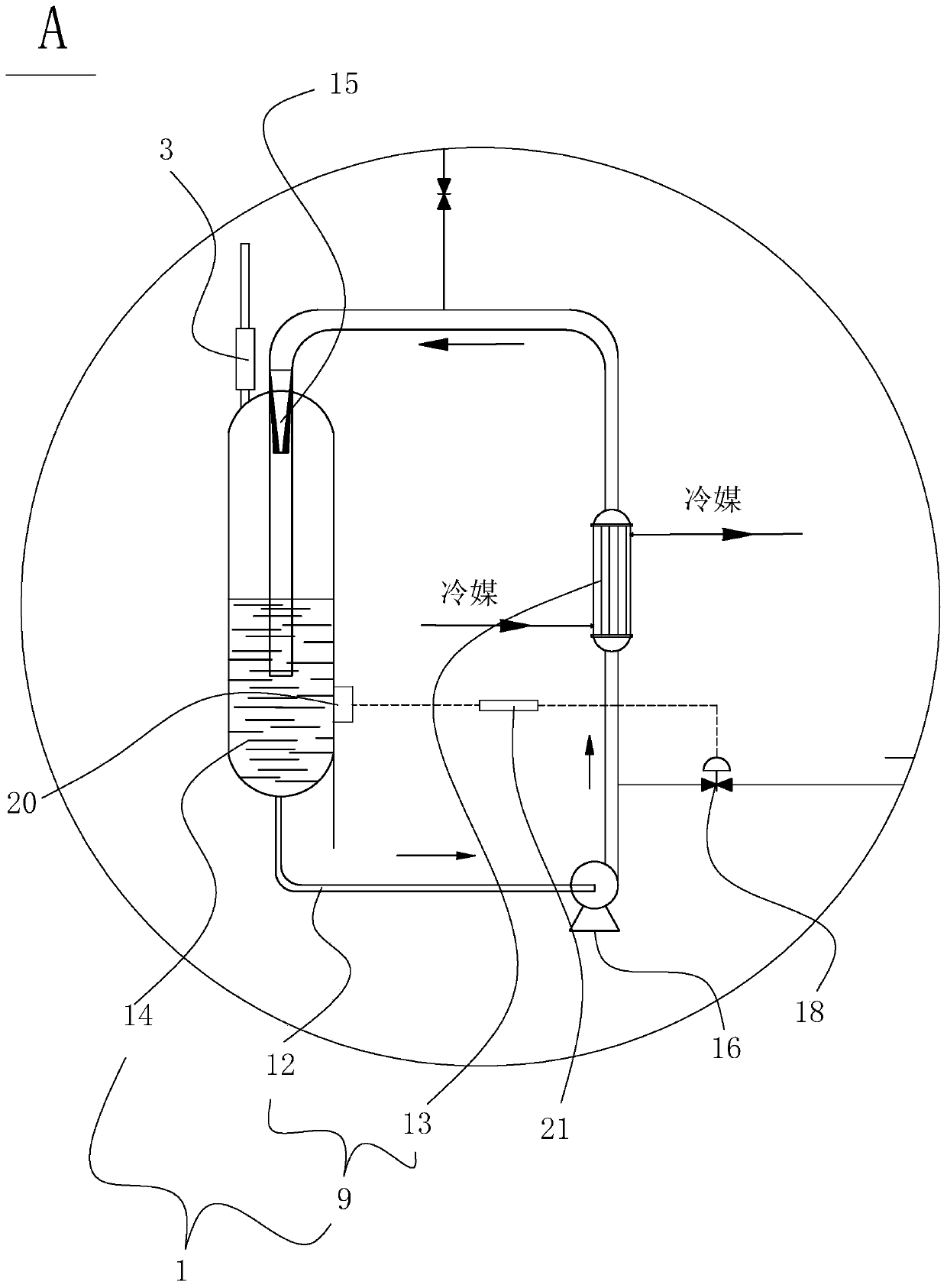 Automatic continuous liquid azo dye production process and synthesis system