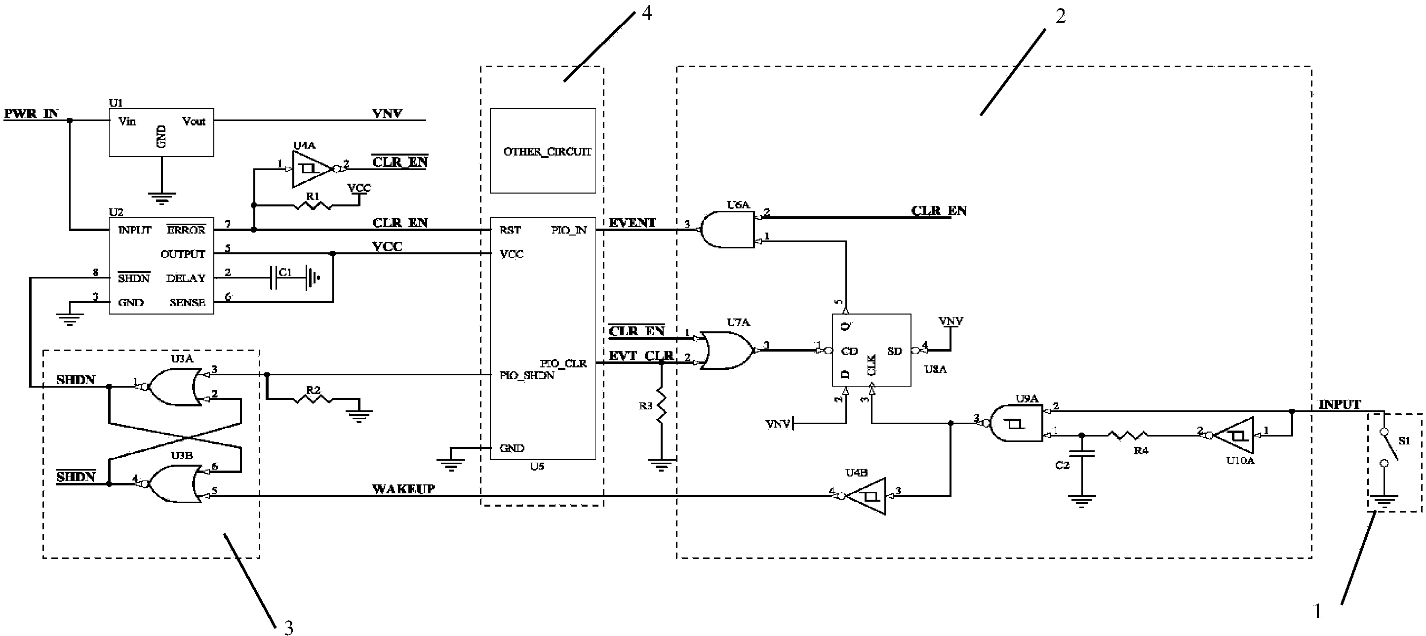 Micro-power-consumption tipping bucket type rainfall pulse signal collecting device and method