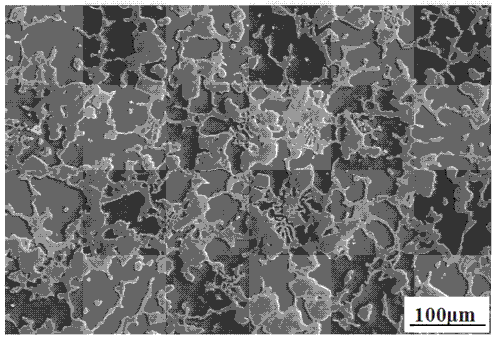 A heat treatment strengthened high-strength cast magnesium alloy and its preparation method