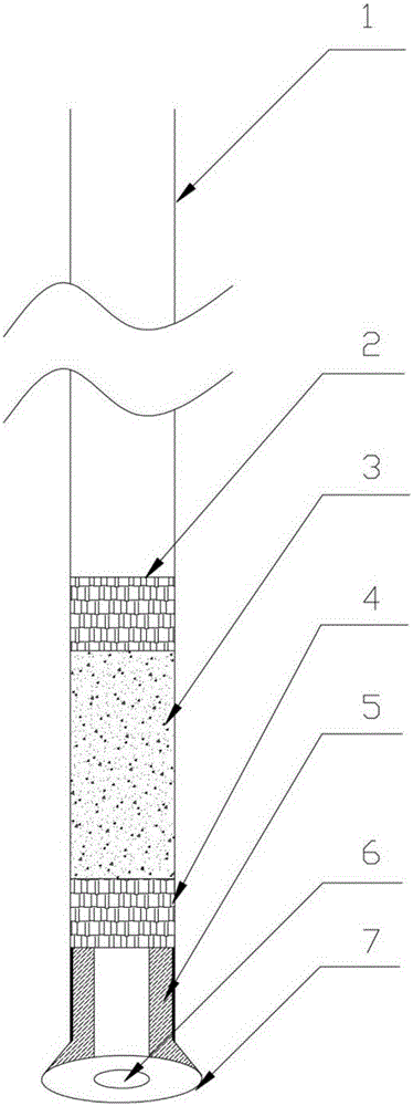 Purifying device for pretreatment of Aspergillus flavus and method adopting same