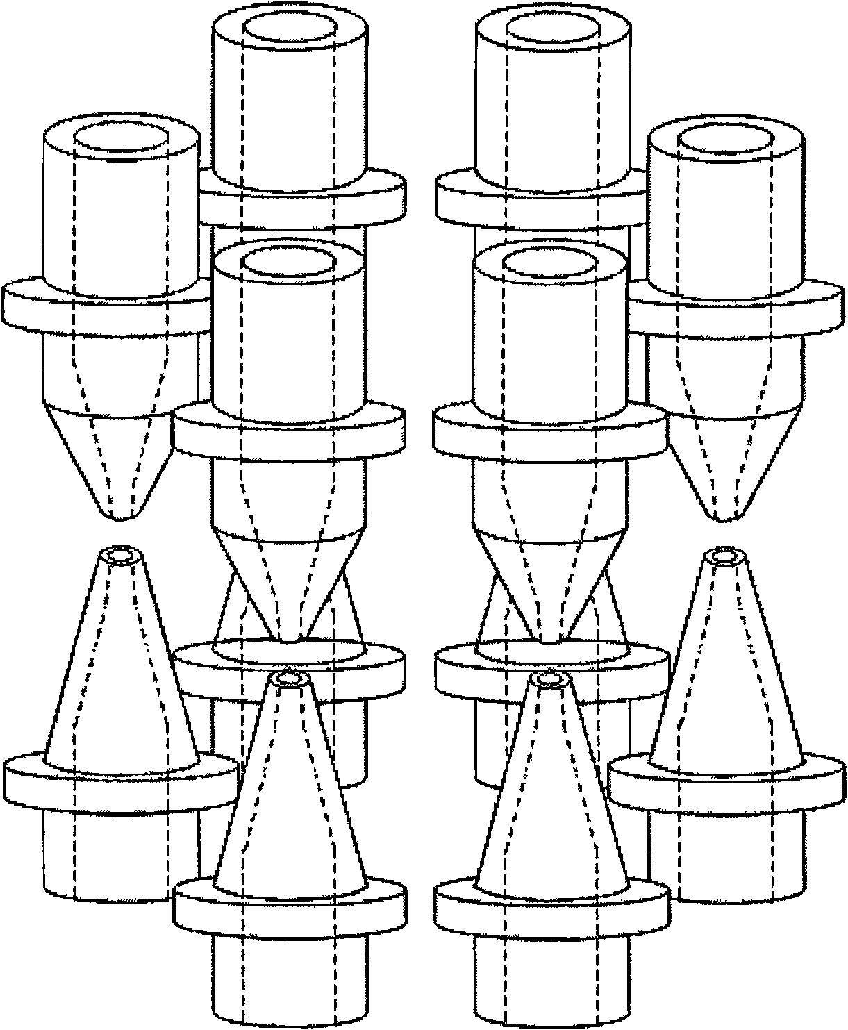 Aerosol virtual impact concentrating separator