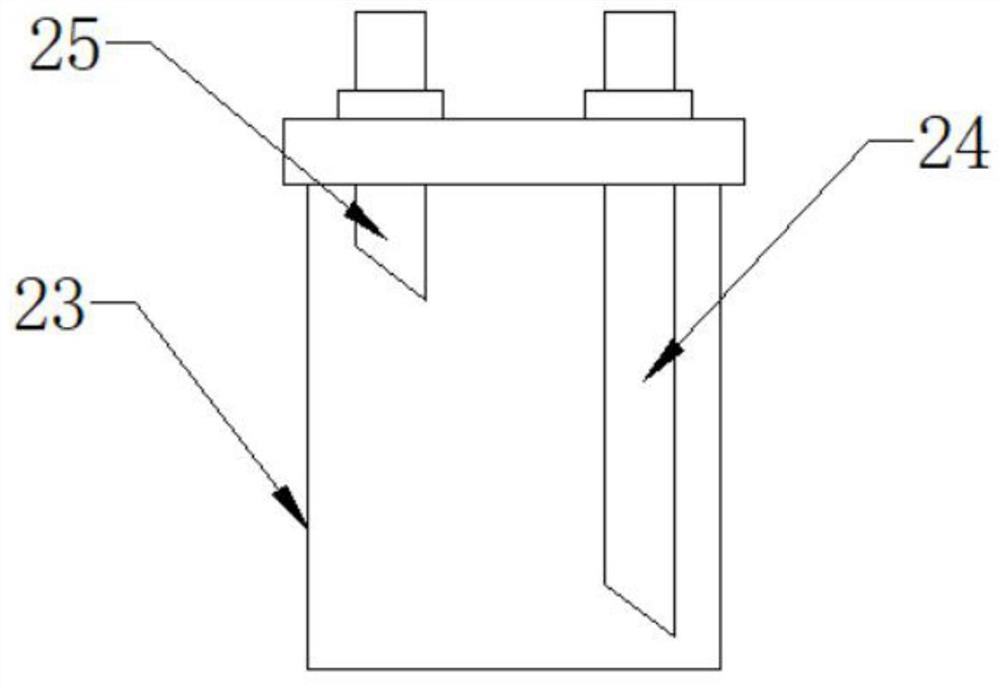 Drainage device for nursing in severe medical department