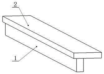 Positioning device for assembling and welding of upper beams of pallet fork frame of forklift