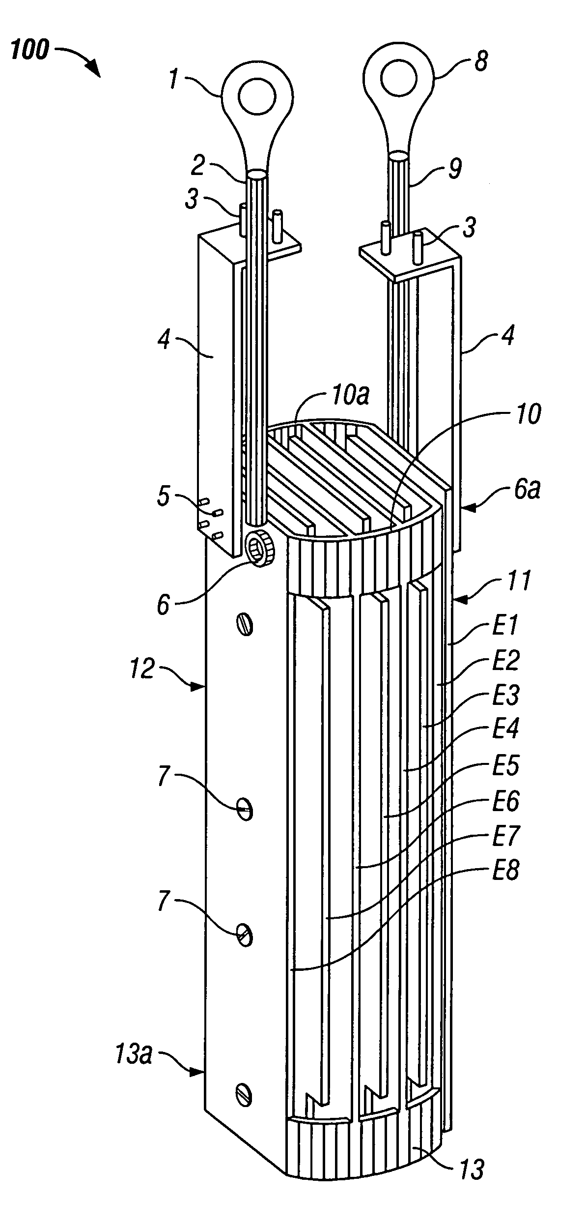 Cells and electrodes for electrocoagulation treatment of wastewater