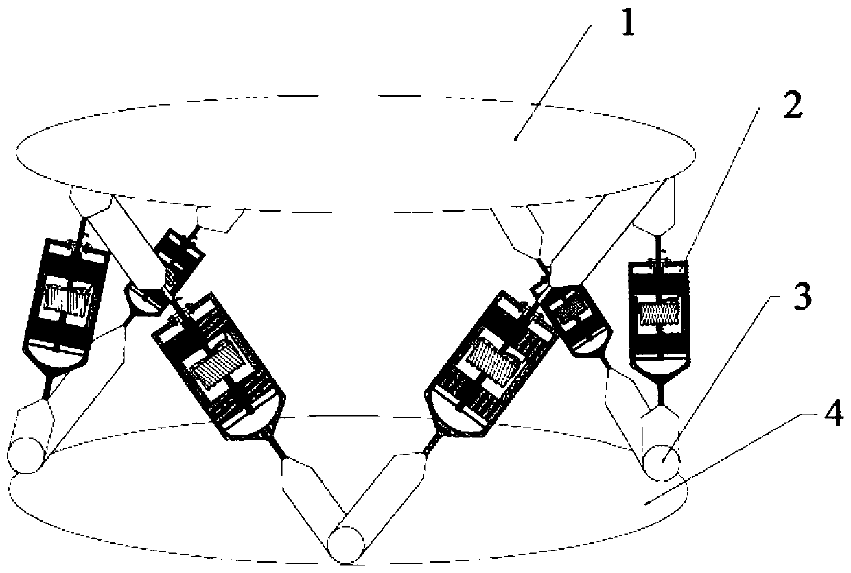 Quasi-zero stiffness vibration isolation and energy collection system based on Stewart platform