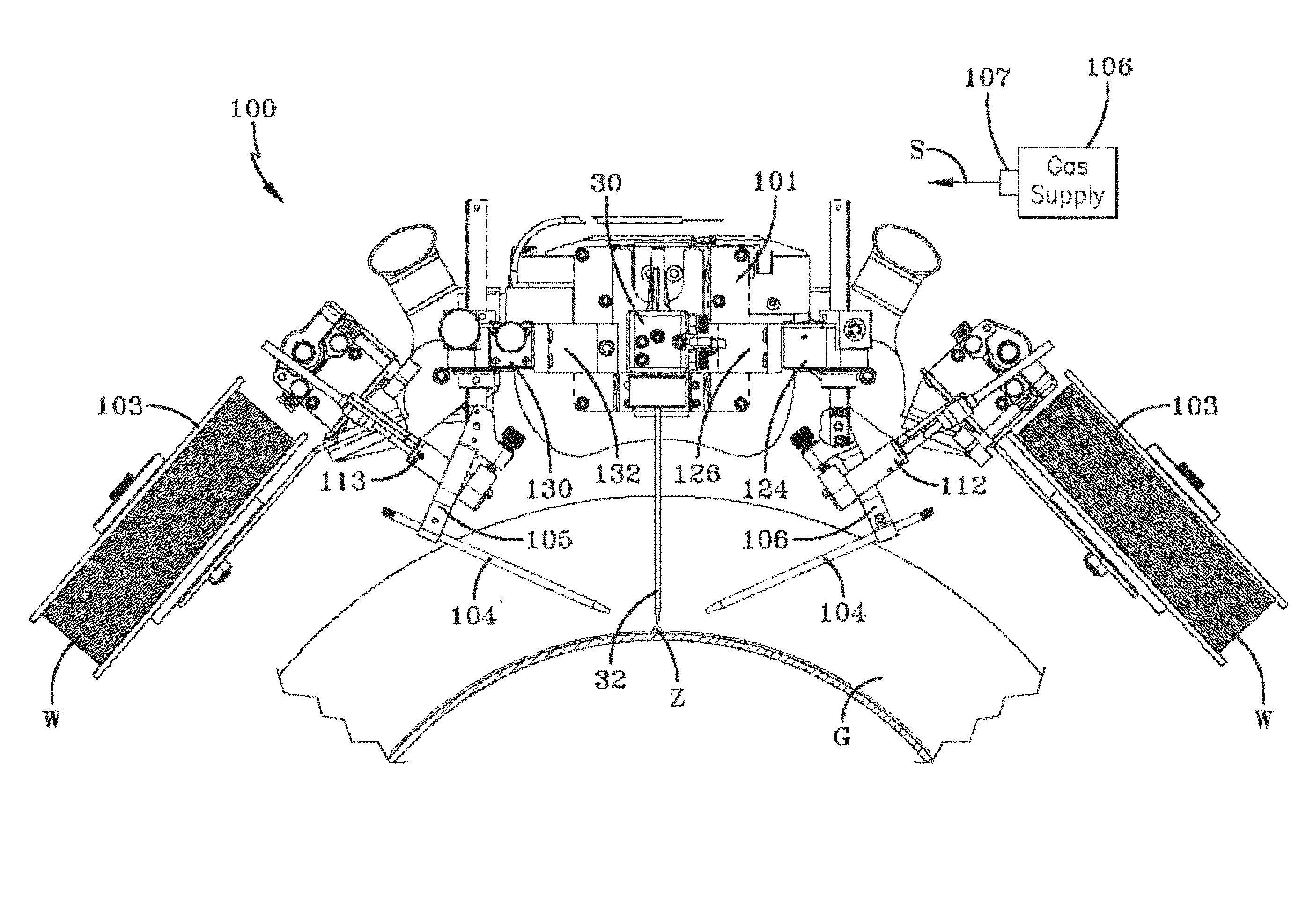 System and method for delivering negative polarity current to release gas from a welding puddle