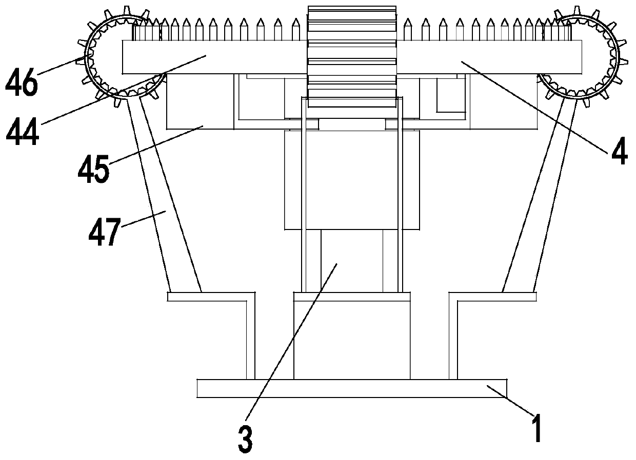 Antenna installation support for emergency mobile base station and installation method of antenna installation support