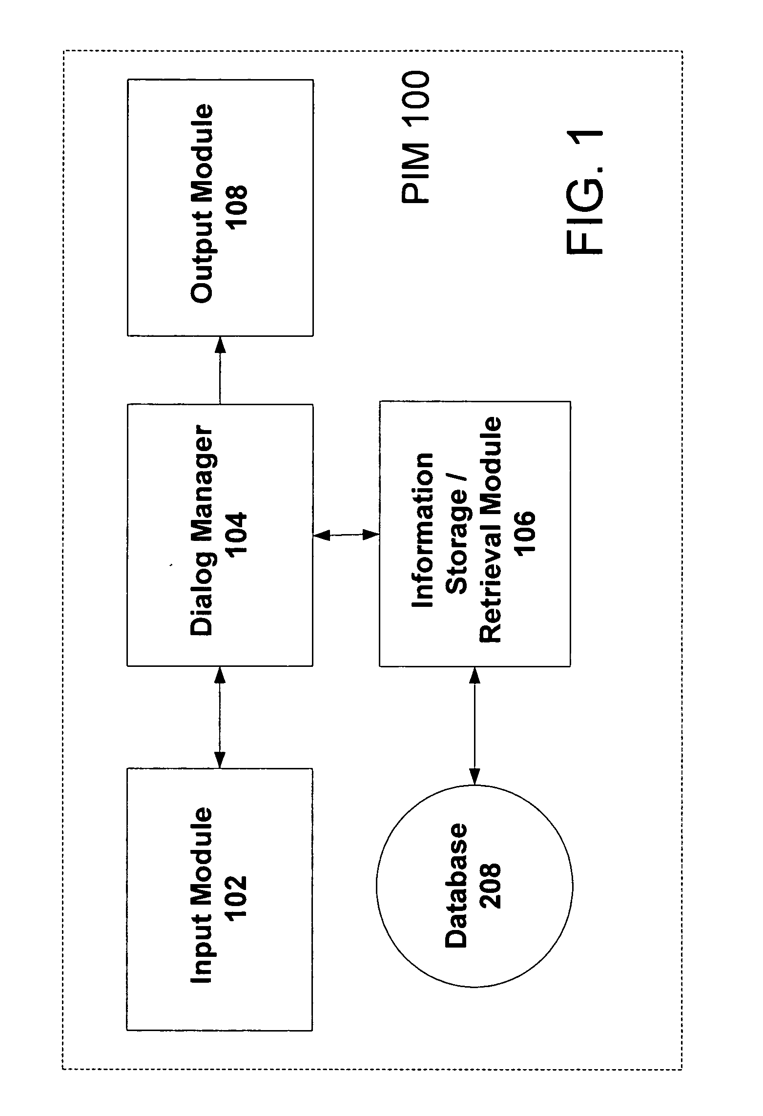 Dialog driven personal information manager