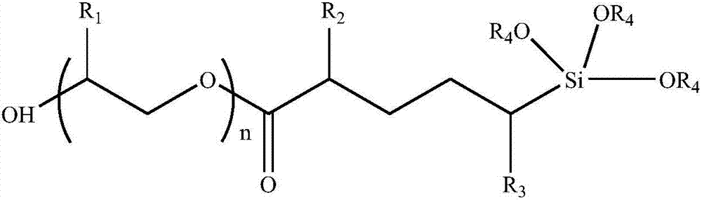 A kind of preparation method and application of long-chain terminal hydroxyl silane coupling agent