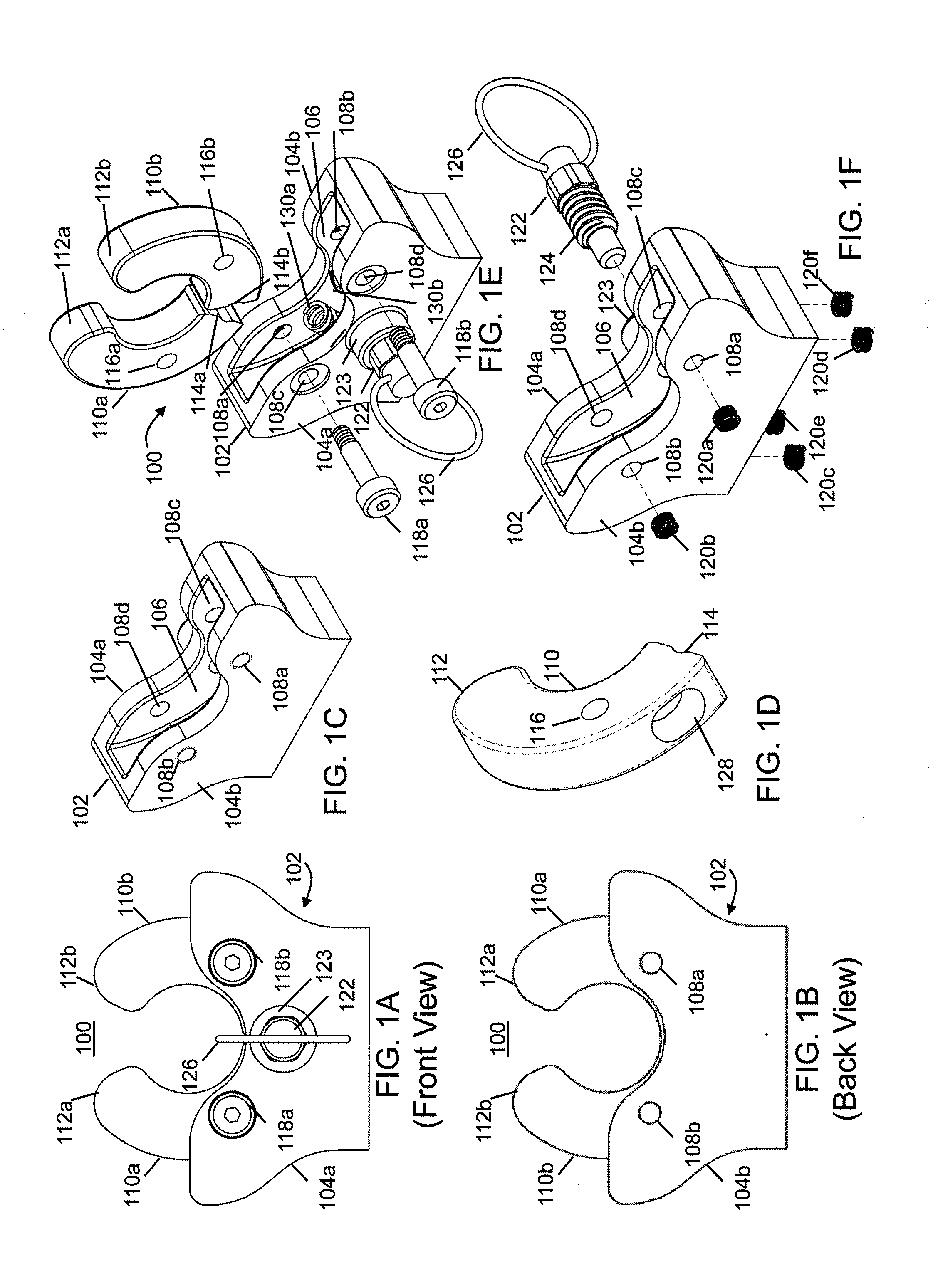 Clamp for single-handed operation