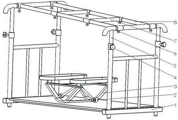 Dynamic balancing stand