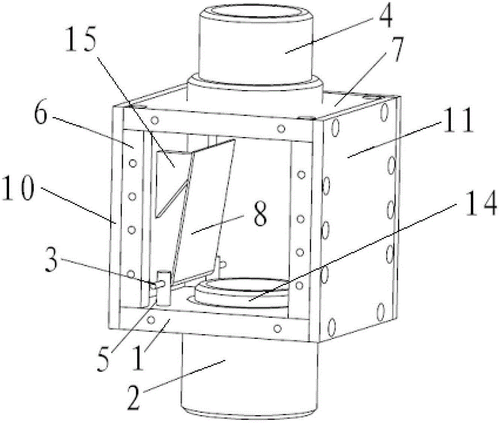 Dedusting air door automatic switch device and dust collector with the same