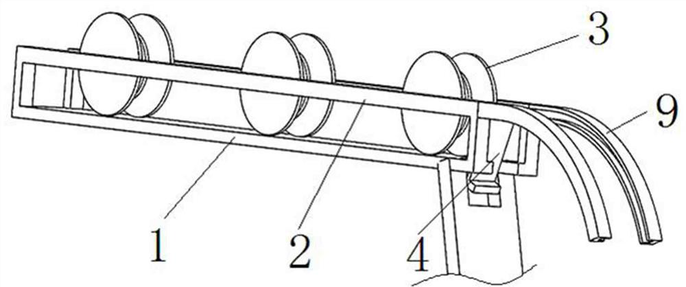 Smart device for steel wire exchanging and cutting