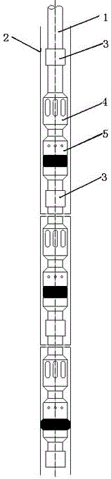 Fracturing string with step-by-step setting and perforation and method of using the same