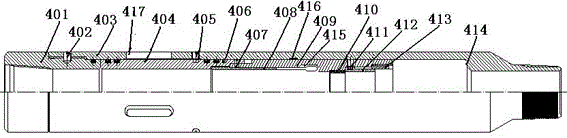 Fracturing string with step-by-step setting and perforation and method of using the same