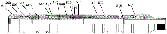 Fracturing string with step-by-step setting and perforation and method of using the same