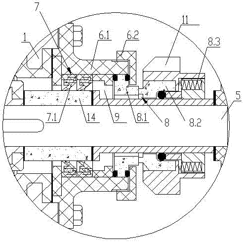 Centrifugal type slurry pump