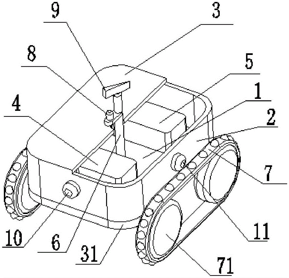 Computer communication robot in remote control