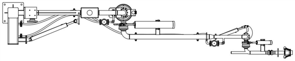 Semi-automatic tank car loading arm and control method thereof