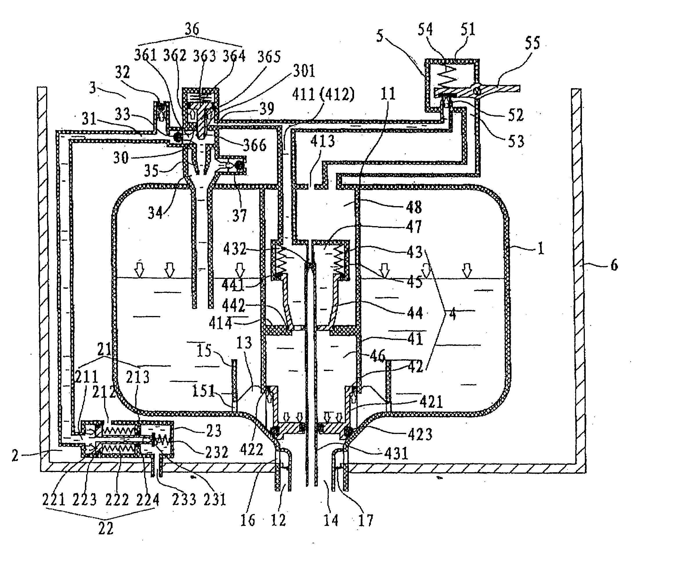 Pressurized flush system