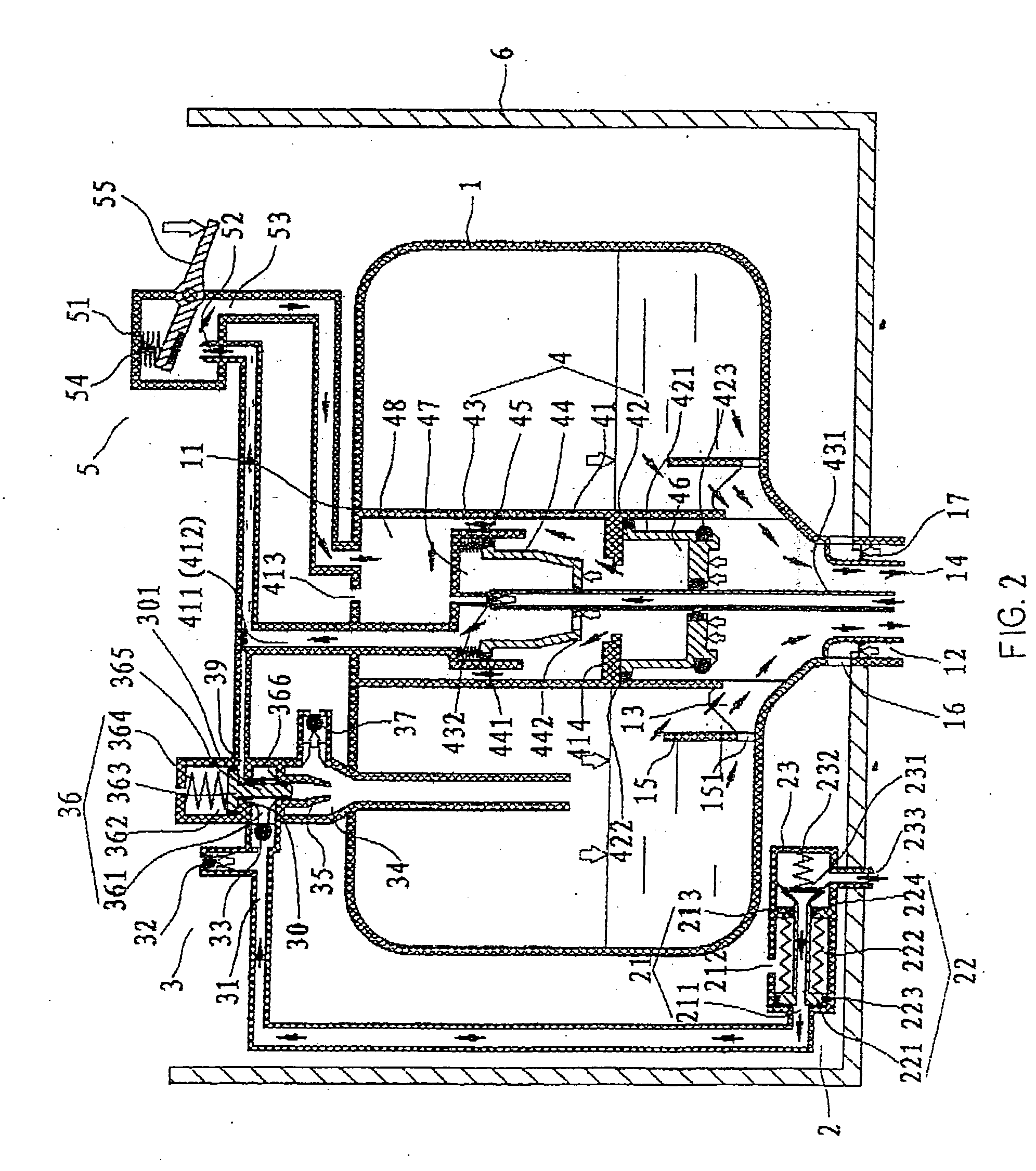 Pressurized flush system