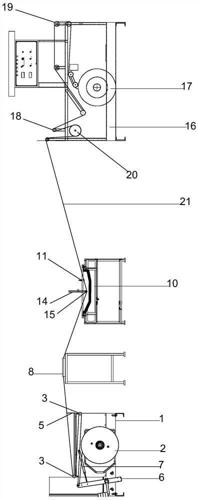 Hot tinning device for copper doubled wires