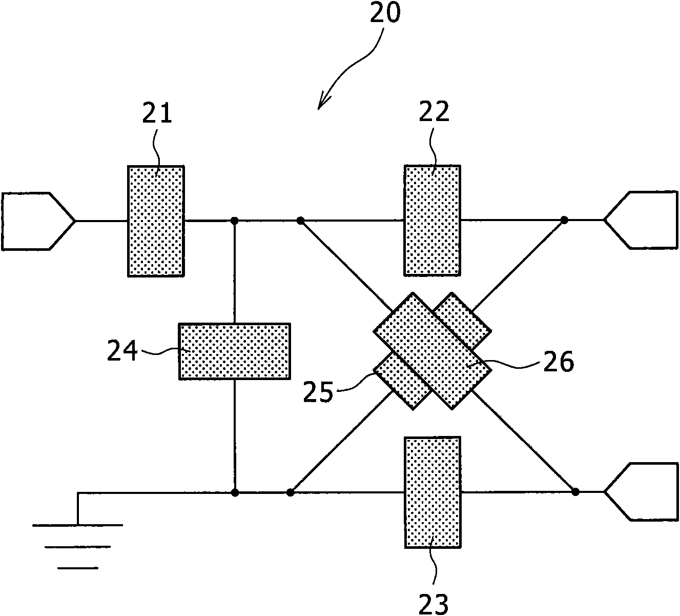 Band-pass filter device, method of manufacturing same, television tuner, and television receiver