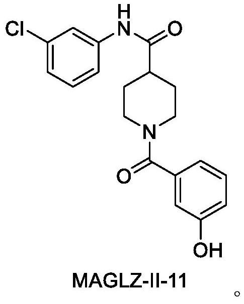 Medical application of MAGL inhibitor