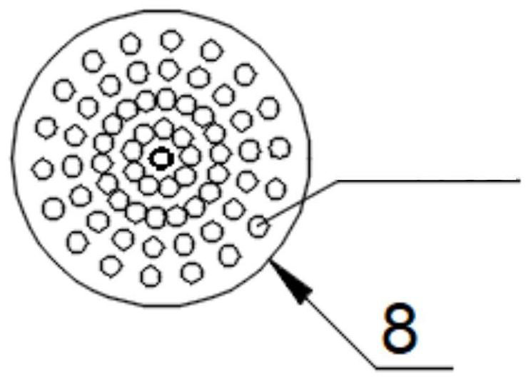 Ammonia release adsorption device in the hydration reaction process of coal ash-based filling paste, adsorption method and detection method