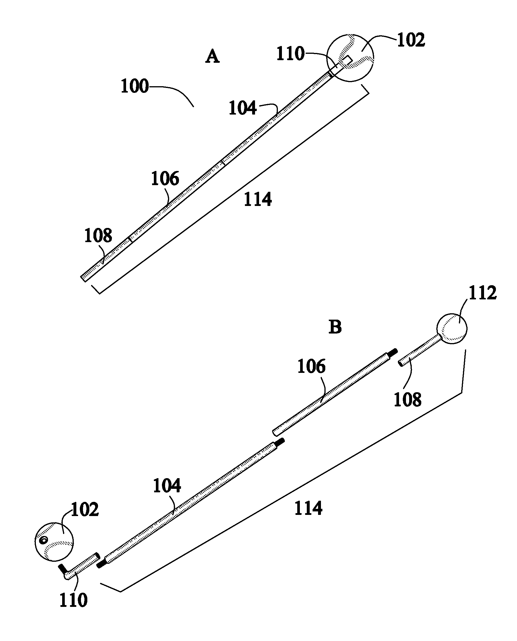 Ball throwing training and strengthening device