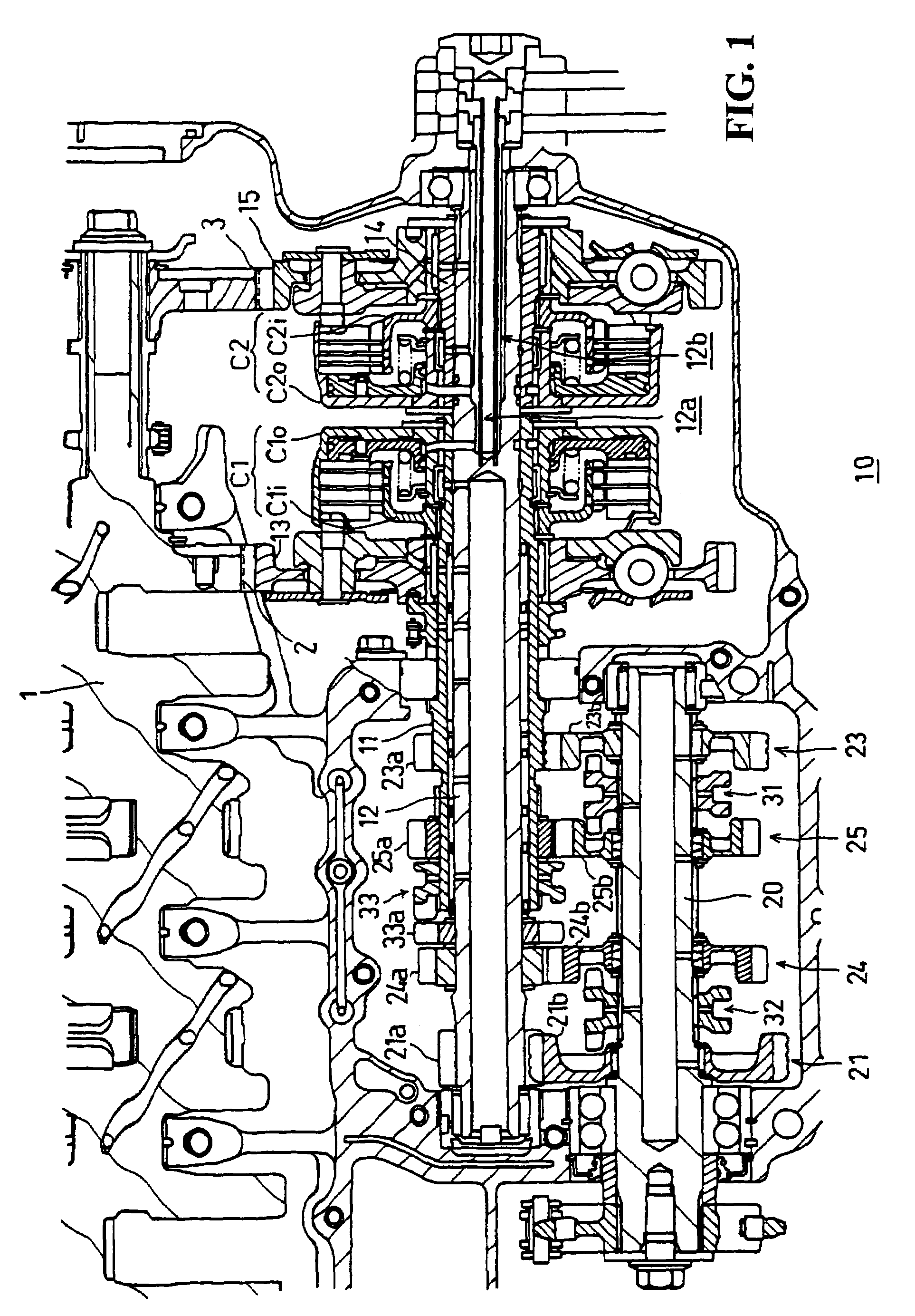 Twin-clutch transmission