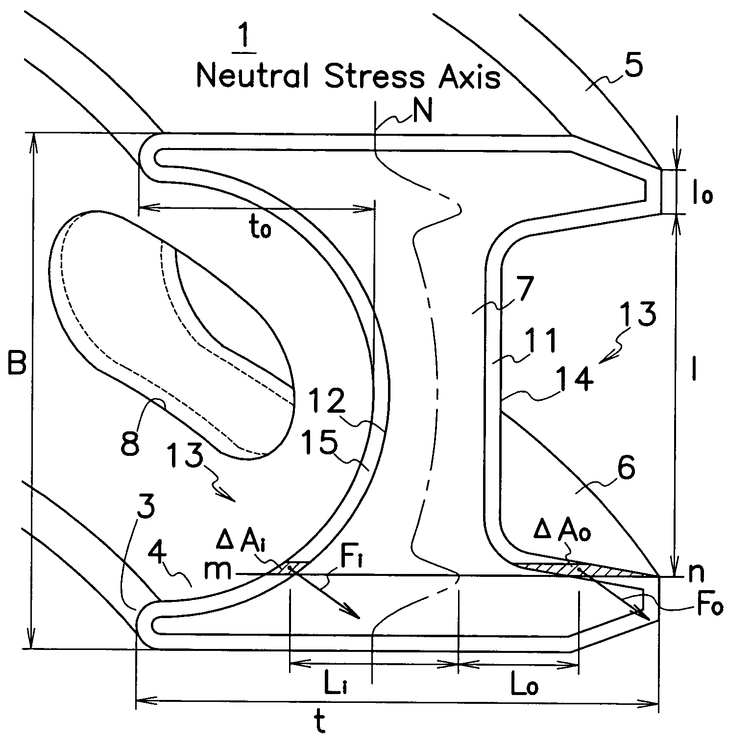 Two piece oil control ring with nitrided surface layers