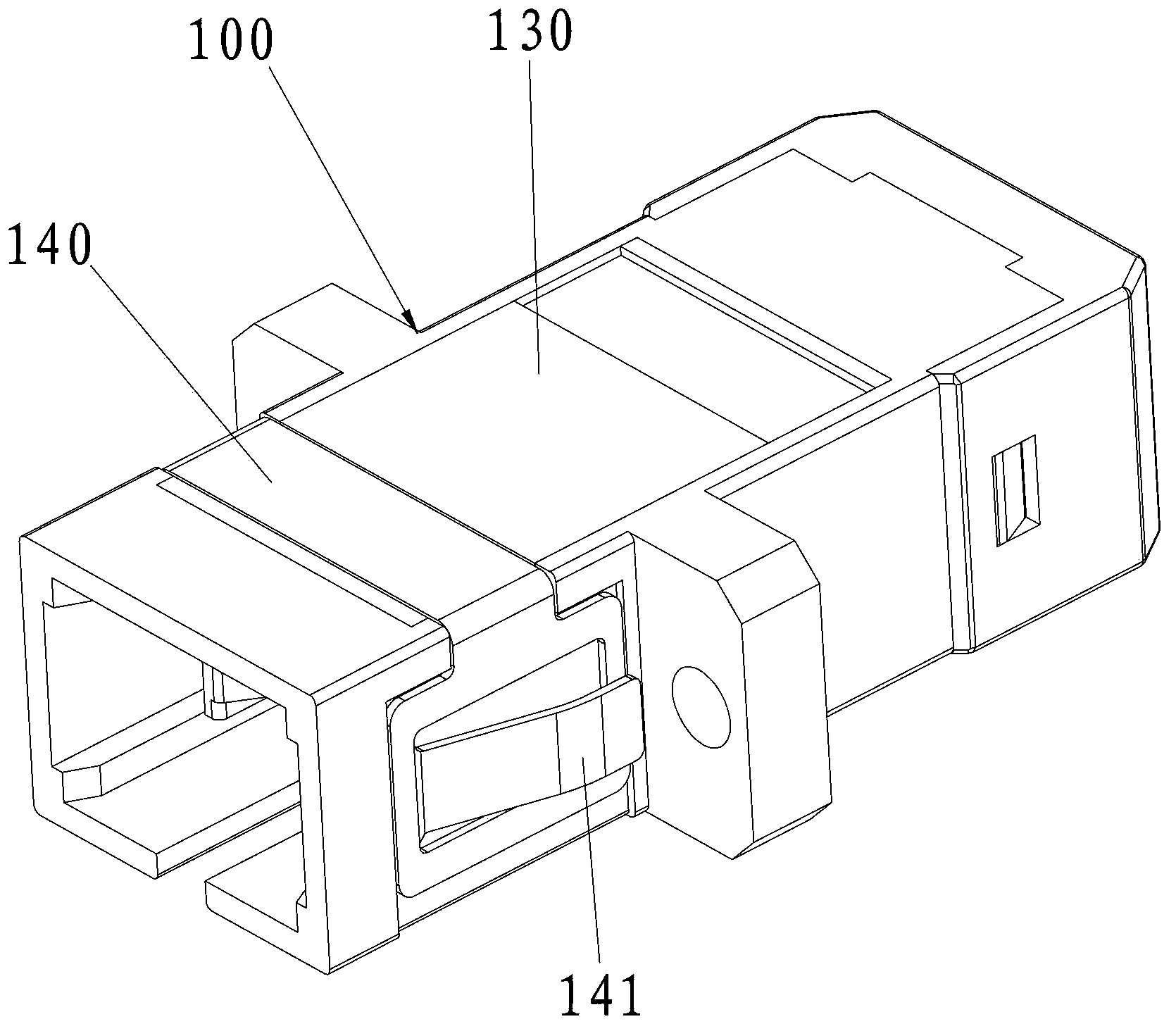 Optical fiber adapter