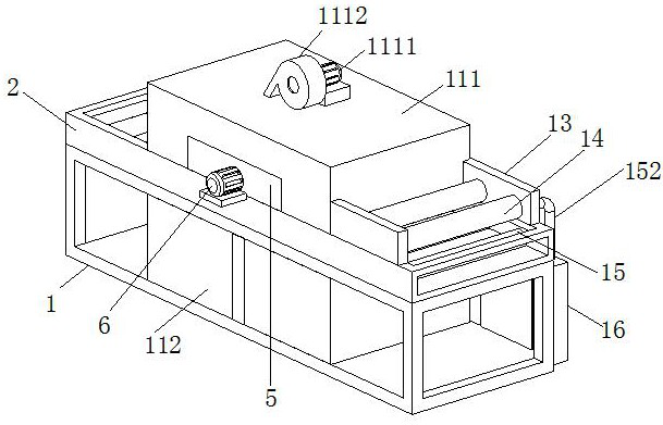 Steel surface rust removal device for waste steel treatment