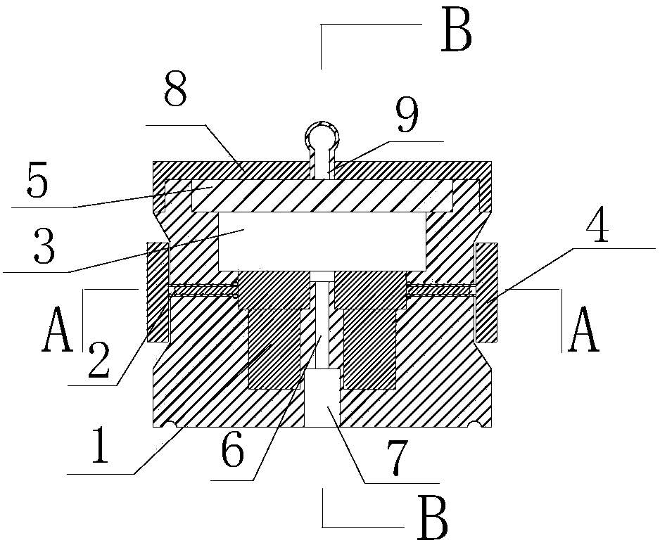 An in-hole sensor base with controllable direction