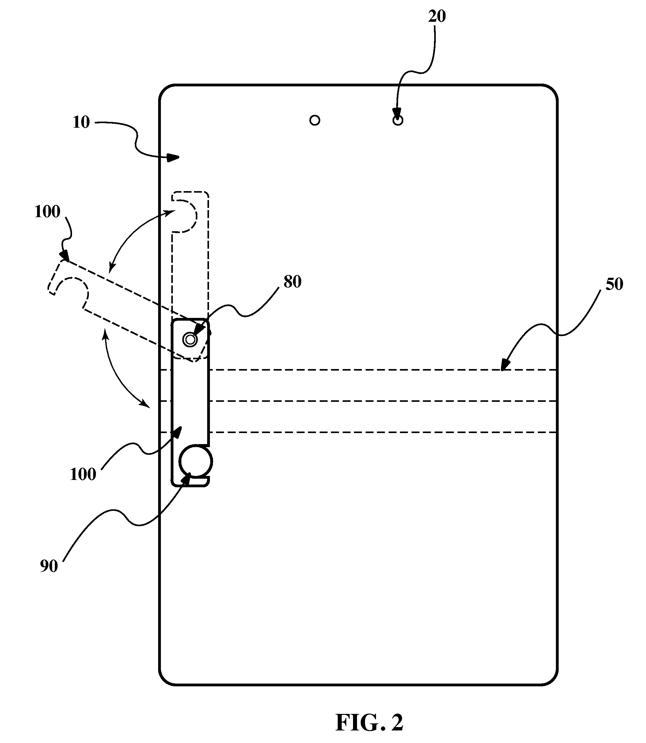 Foldable clipboard