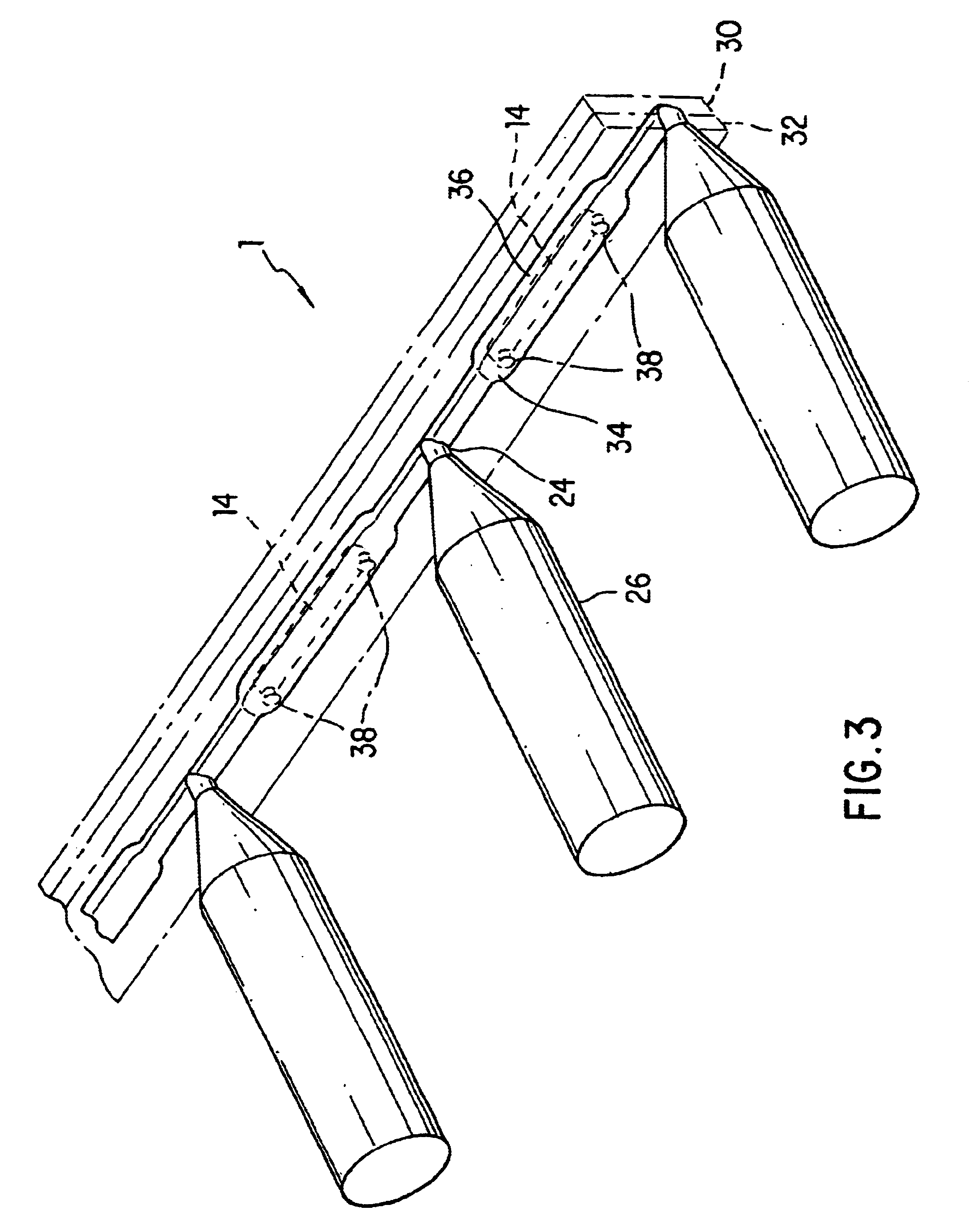 Radioactive member and method of making